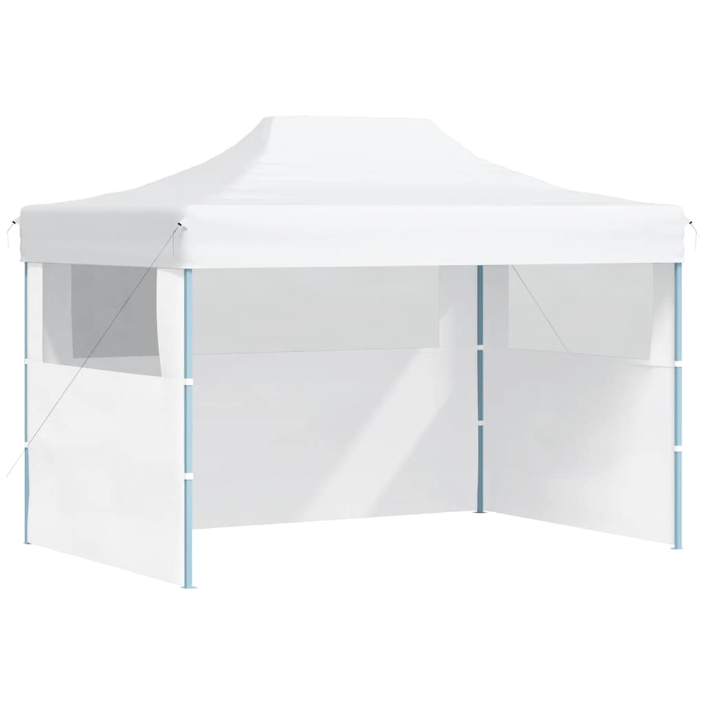 Vidaxl - Partyraum mit 3 Seitenwänden 3x4 m Stahlweiß