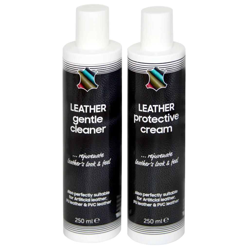 VidaXL Lederpflege-Set 2x250 ml