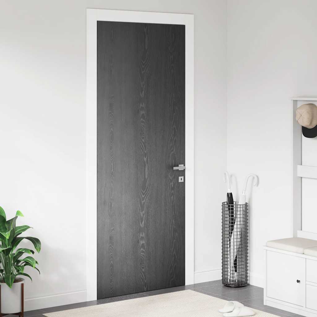 VidaXL Möbelfolie, selbstklebend, 500 x 90 cm, PVC, dunkle Holzfarbe