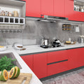 VidaXL Möbelfolie, selbstklebend, 500 x 90 cm, PVC, Rot