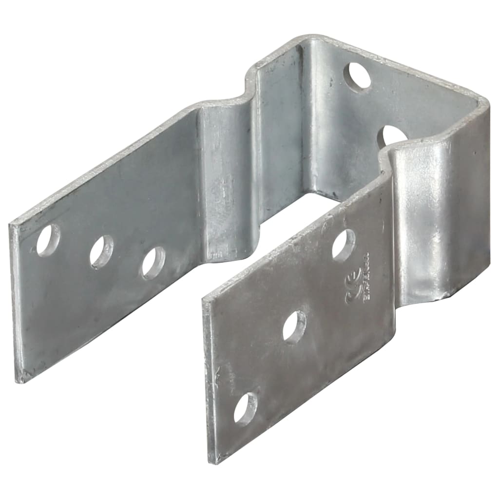 Vidaxl gemahlene Anker 6 Stück 8x6x15 cm verzinkter Stahl Silber gefärbt