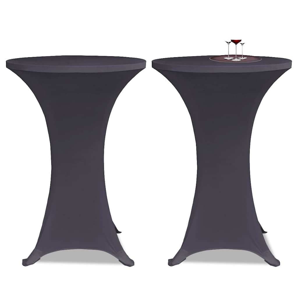 Vidaxl tafelhoes stretch 4 st 70 cm antraciet