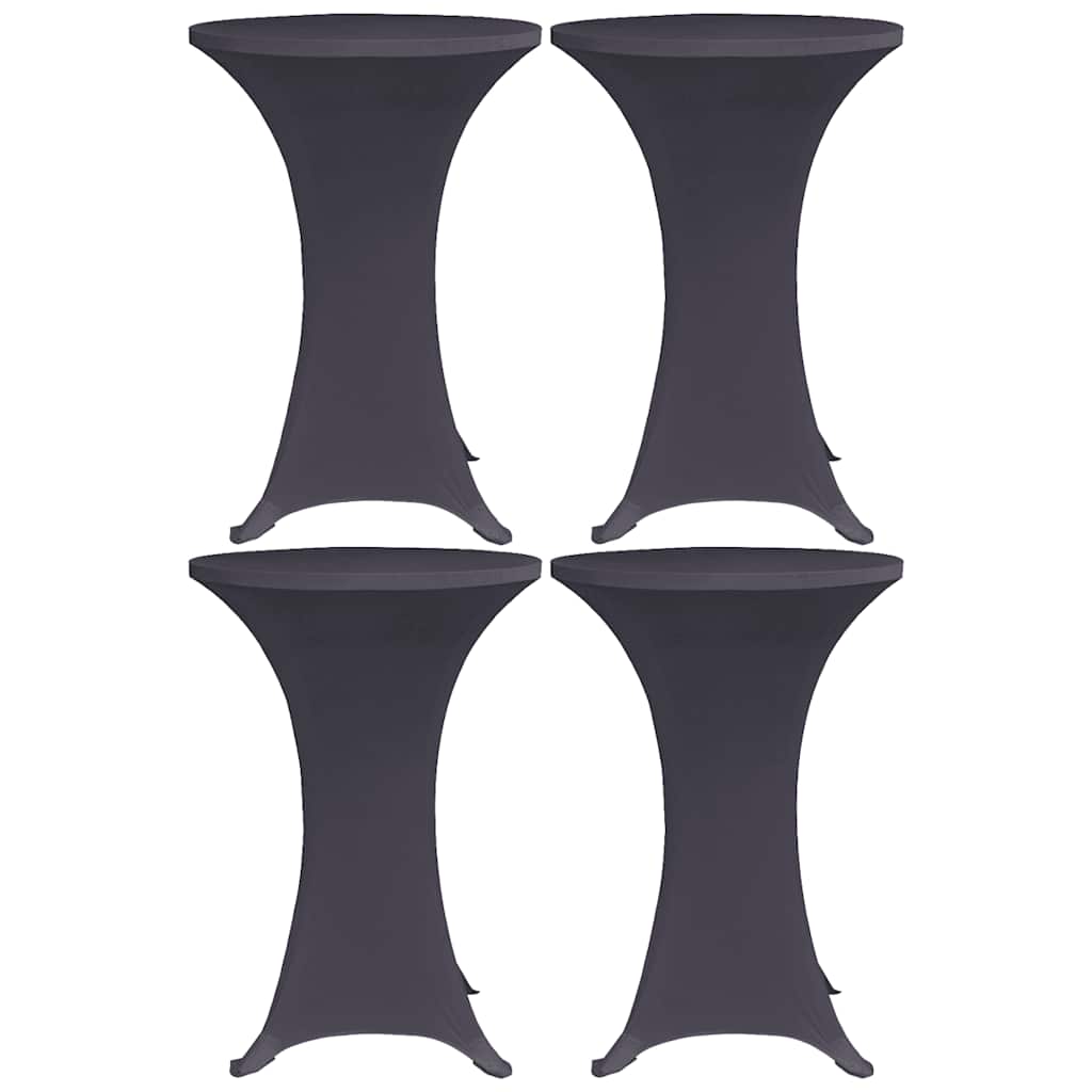 Vidaxl tafelhoes stretch 4 st 80 cm antraciet