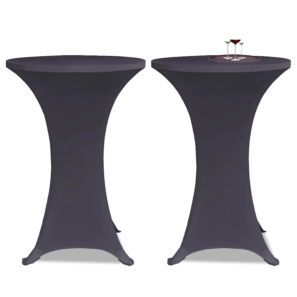Vidaxl tafelhoes stretch 4 st 80 cm antraciet