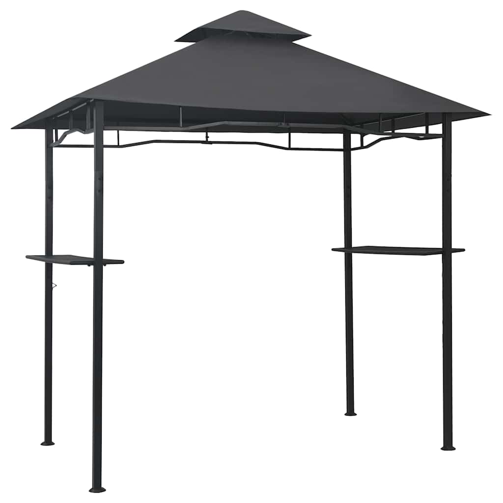 VIDAXL - Grillpavillon 240x150x255 cm Stahl - Anthrazit