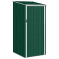 Vidaxl tuinschuur 87x98x159 cm gegalvaniseerd staal groen