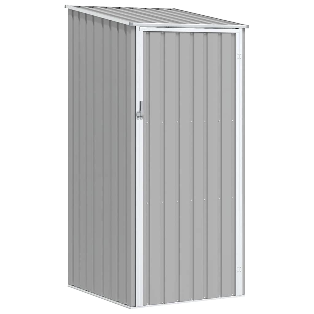 VidaXL Gartenhaus 87x98x159 cm, verzinktes Stahlgrau