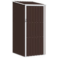 VidaXL Gartenhaus 87x98x159 cm verzinkt Stahlbraun
