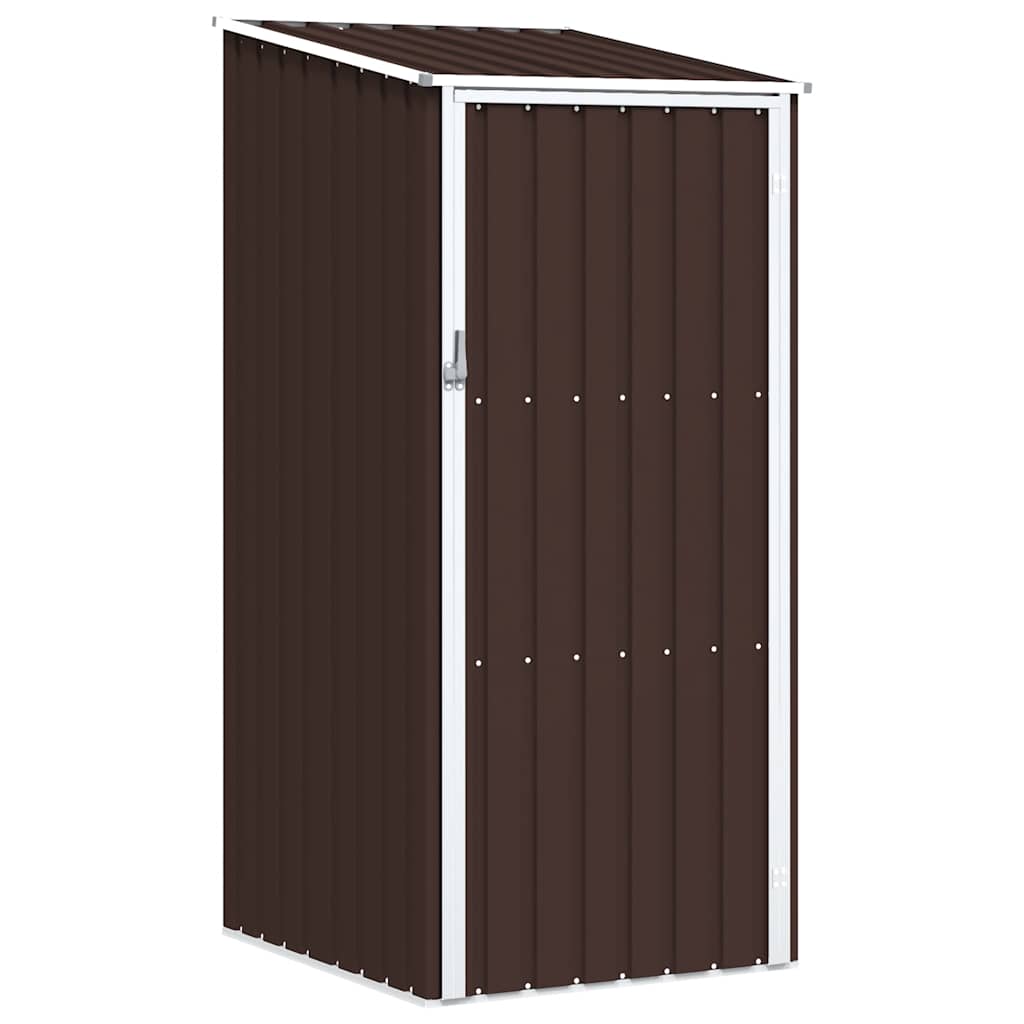 VidaXL Gartenhaus 87x98x159 cm verzinkt Stahlbraun