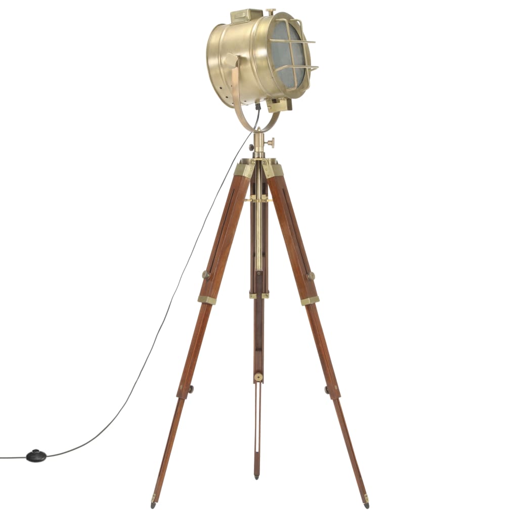 VidaXL Stehlampe Stativ 165 cm Festes Mangoholz
