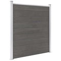 Vidaxl schutting 180x186 cm hkc grijs