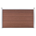 VidaXL -Zaun 180x105 cm HKC Braun