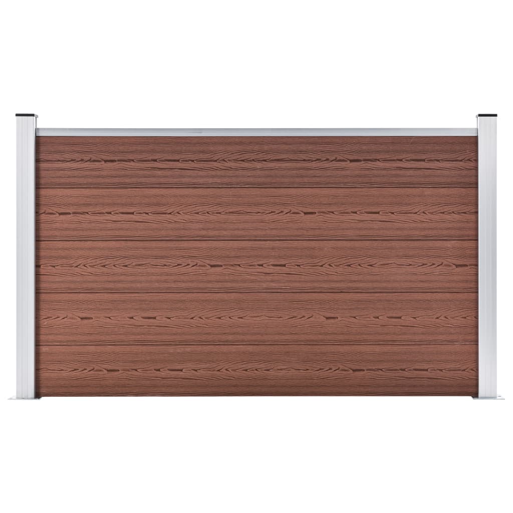 VidaXL -Zaun 180x105 cm HKC Braun