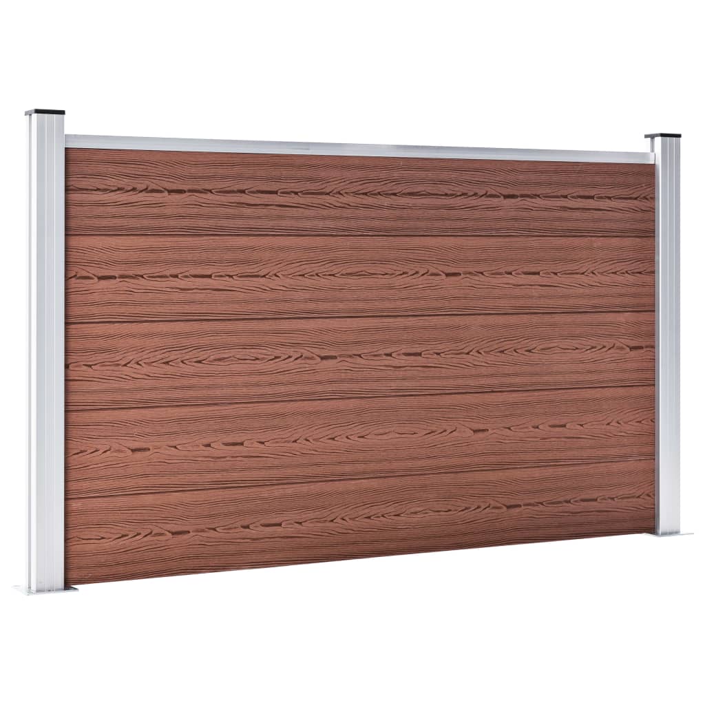 VidaXL -Zaun 180x105 cm HKC Braun