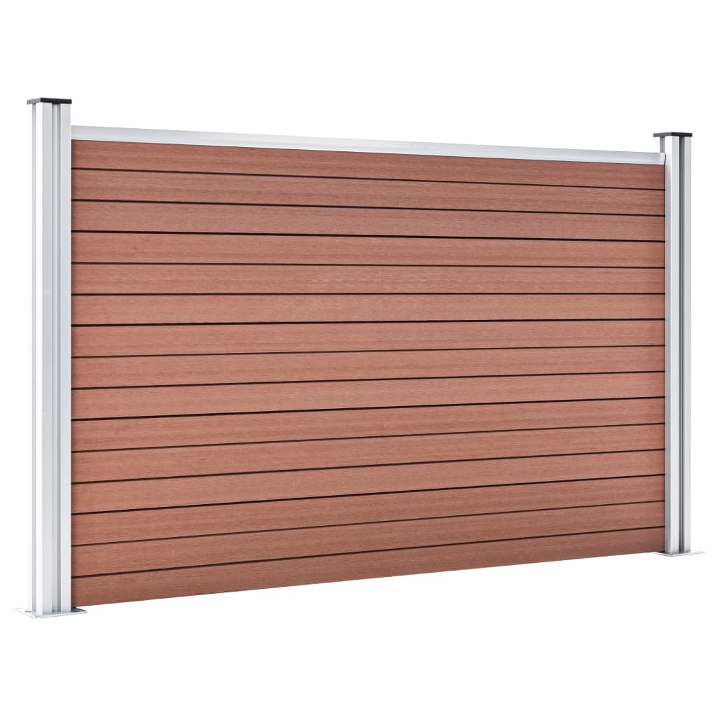 VidaXL -Zaun 180x105 cm HKC Braun