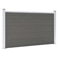 VidaXL -Zaun 180x105 cm HKC Grau
