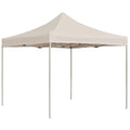 Vidaxx Partyzelt professionell faltbar 2x2 m Aluminium creme