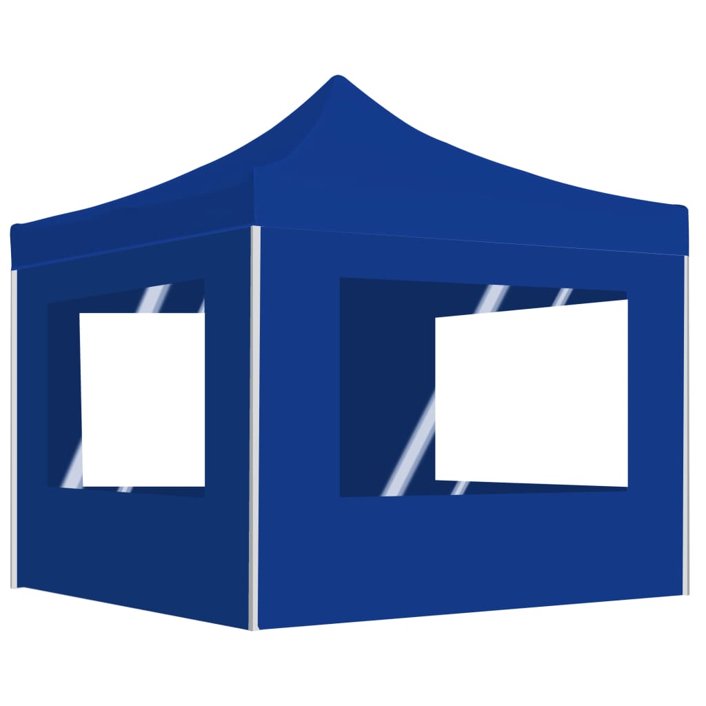 Vidaxx Partyzelt Faltbar mit Wänden 2x2 m Aluminium blau