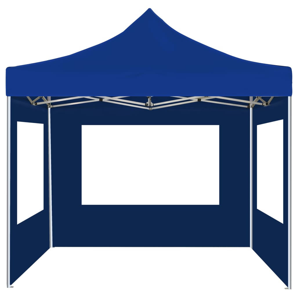 Vidaxx Partyzelt Faltbar mit Wänden 2x2 m Aluminium blau