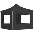 VidaXL Partyzelt mit Wänden 2x2 m Aluminium Anthrazit