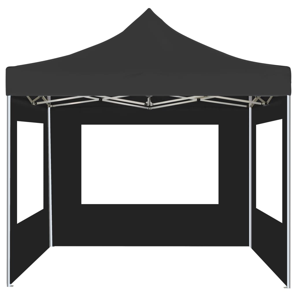 VidaXL Partyzelt mit Wänden 2x2 m Aluminium Anthrazit