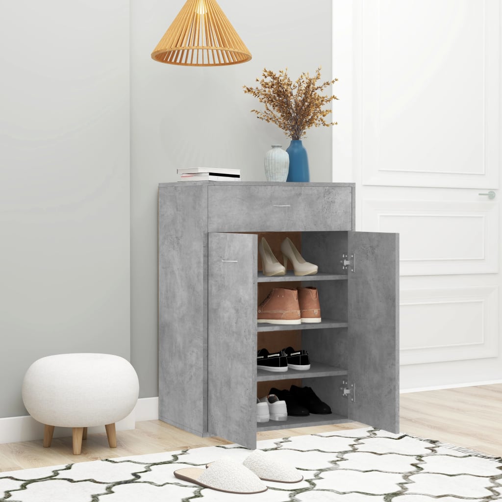 Vidaxx Schuhschrank 60x35x84 cm bearbeitete Holzbetonpreis