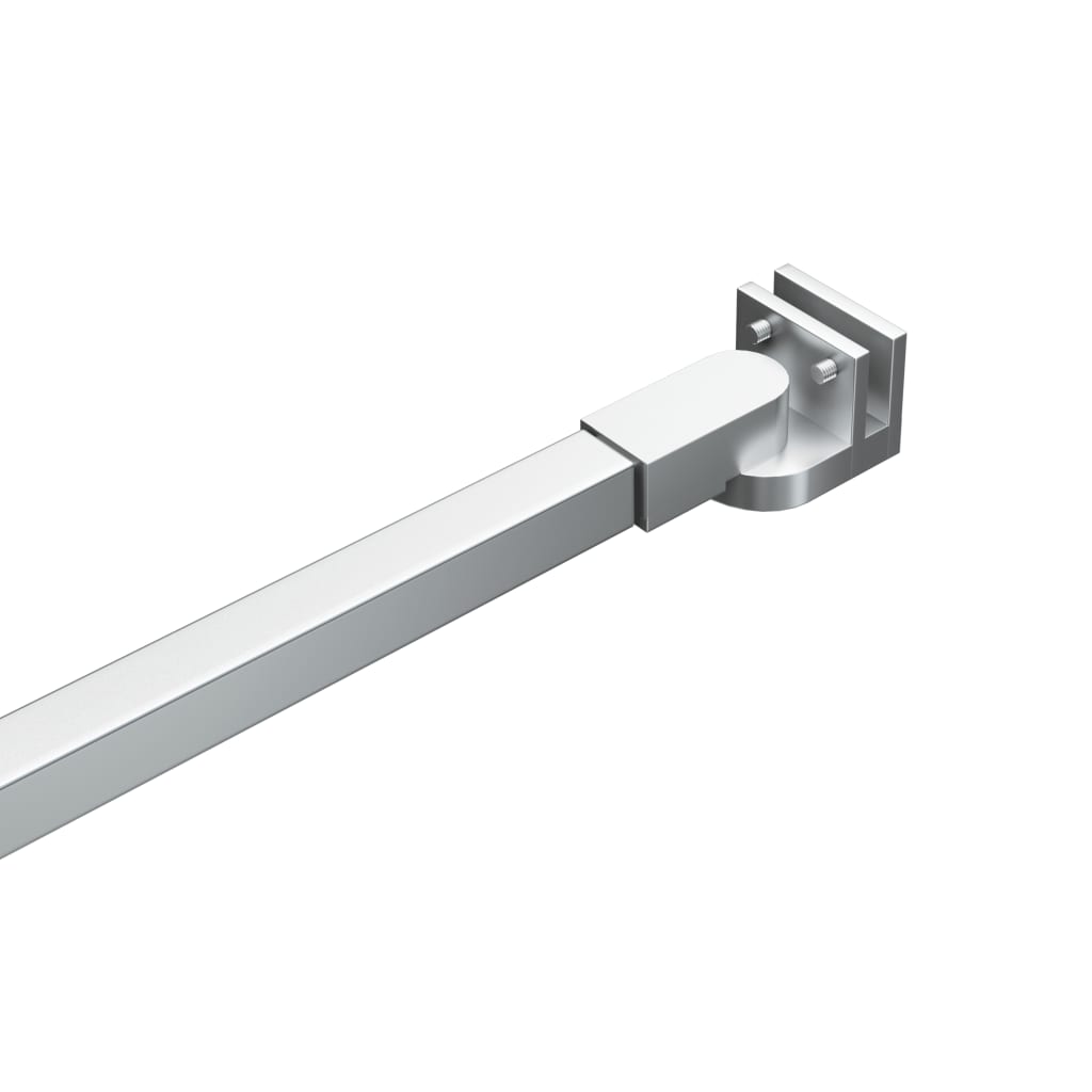 VidaXL Stabilisierungsstange für Badewannenabtrennung 47,5 cm Edelstahl