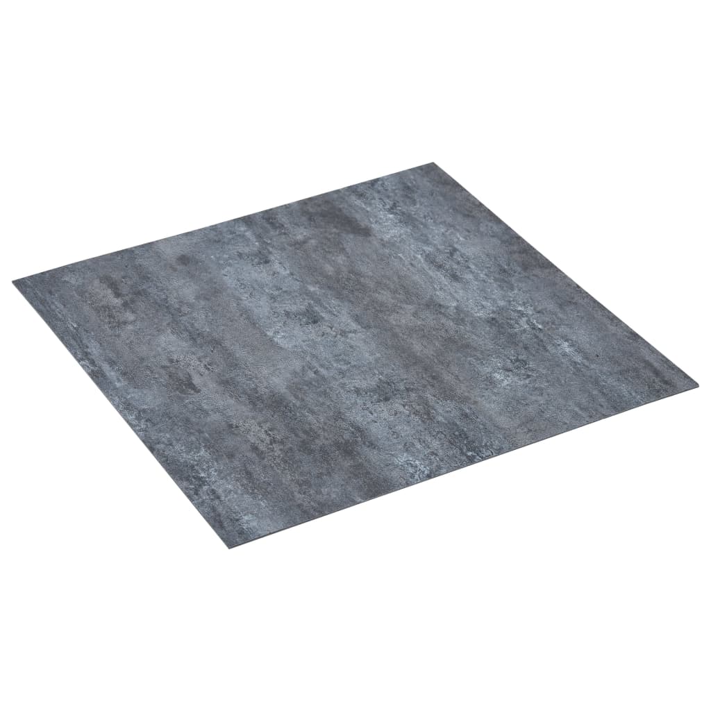 Vidaxl Dielen selbstklebend 5,11 m² PVC Marmormuster grau