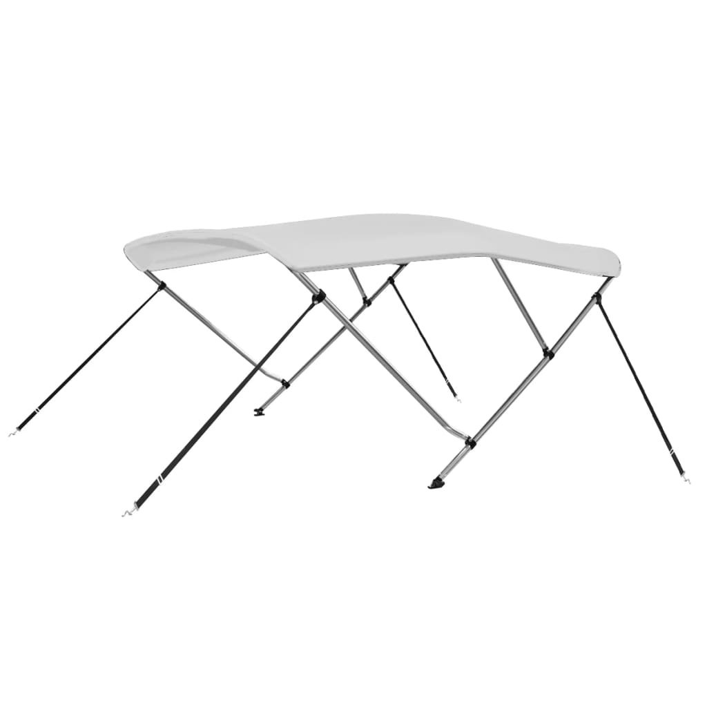 VidaXL Biminitop 3-Bogen 183x180x137 cm Weiß