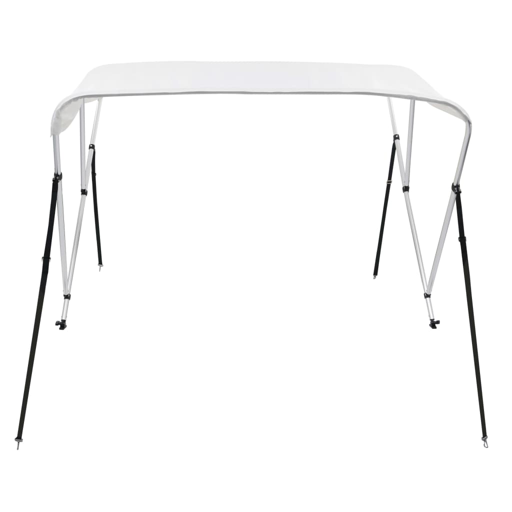 VidaXL Biminitop 3-Bogen 183x180x137 cm Weiß