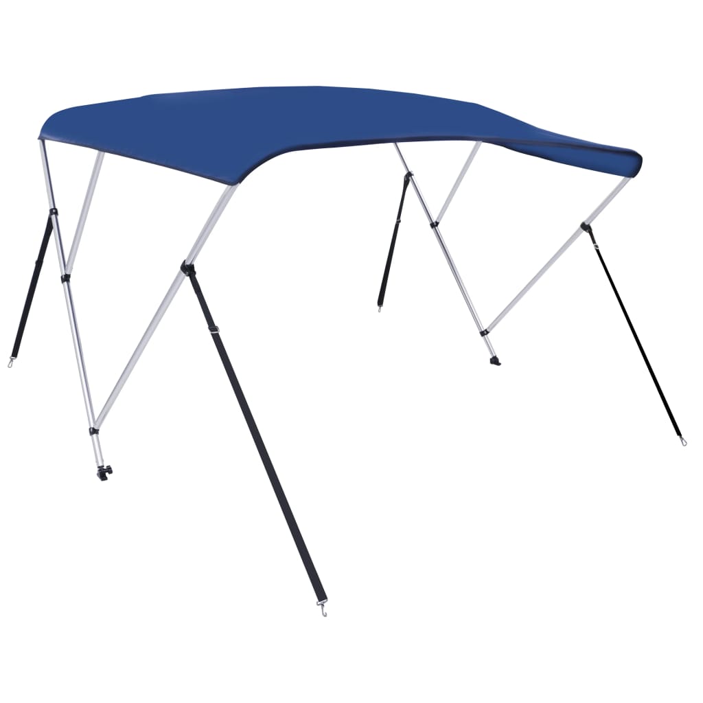 VidaXL Biminitop 3-Bügel 183x180x137 cm Blau