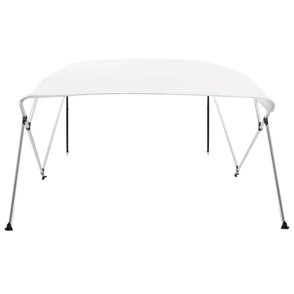 VidaXL Biminitop 4-Bogen 243x180x137 cm Weiß