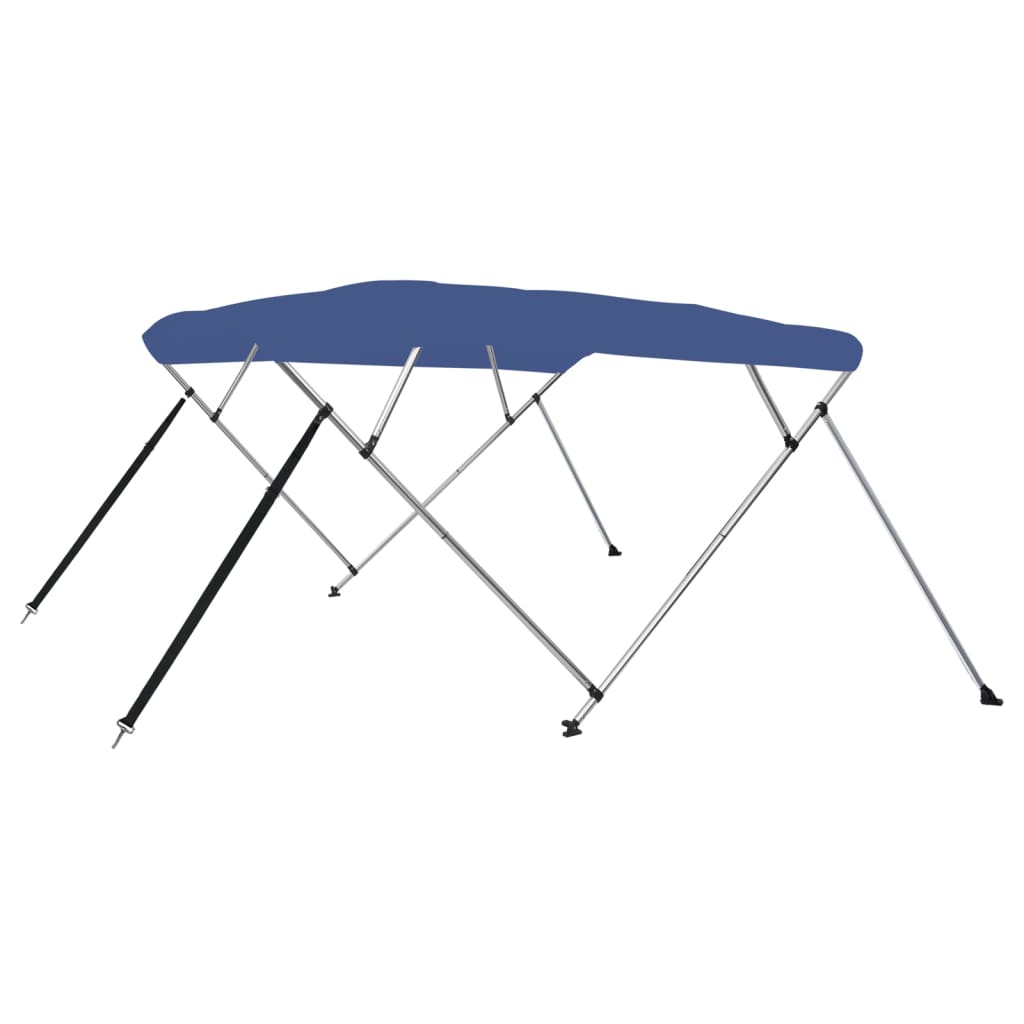 VidaXL Biminitop 4-Bügel 243x210x137 cm Blau
