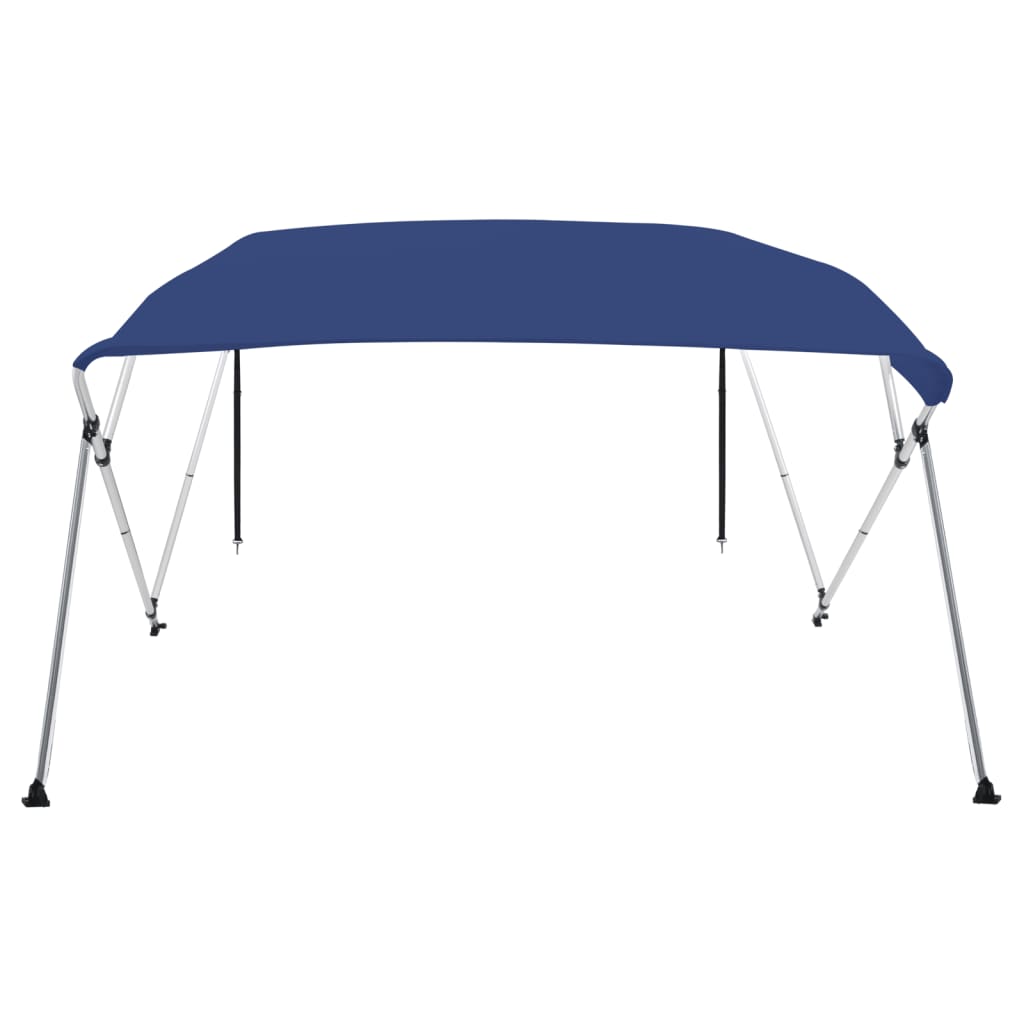 VidaXL Biminitop 4-Bügel 243x210x137 cm Blau