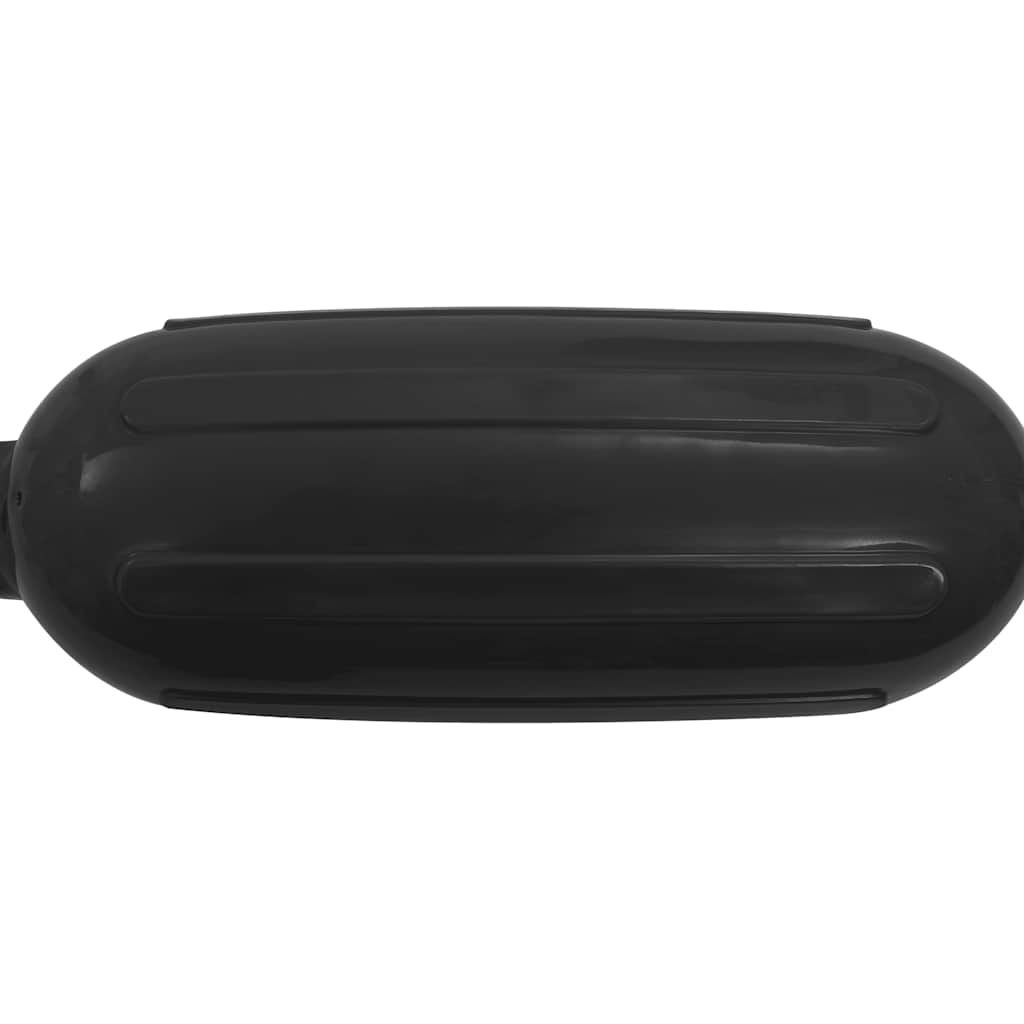 VidaXL Bootsfender, 4 Stück, 41 x 11,5 cm, PVC, Schwarz
