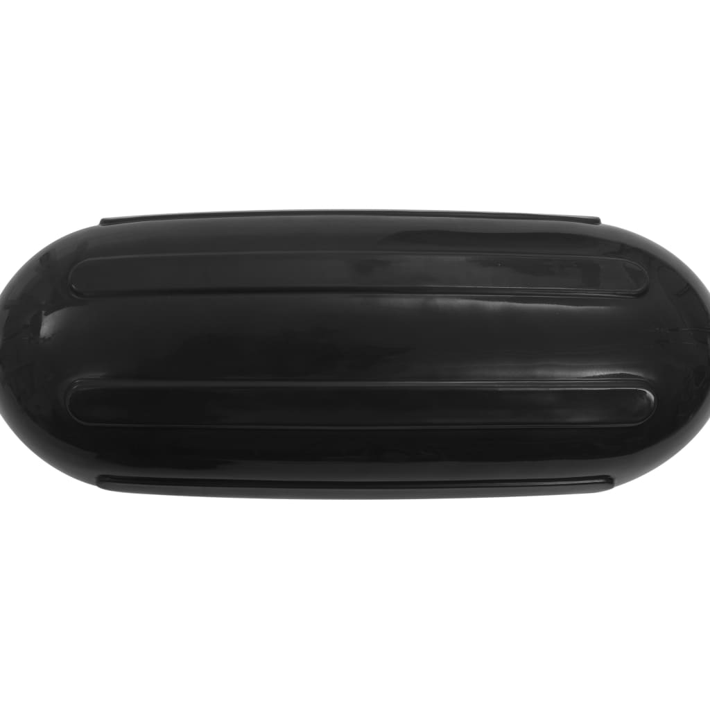 VidaXL Bootsfender, 4 Stück, 51 x 14 cm, PVC, Schwarz