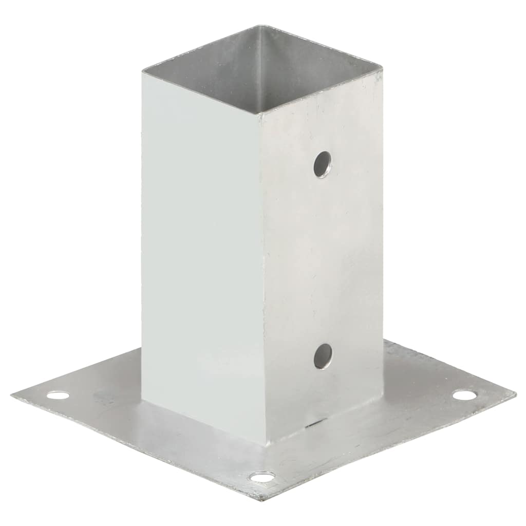 VidaXL Pfostenanker, 4 Stück, 71 mm, verzinktes Metall