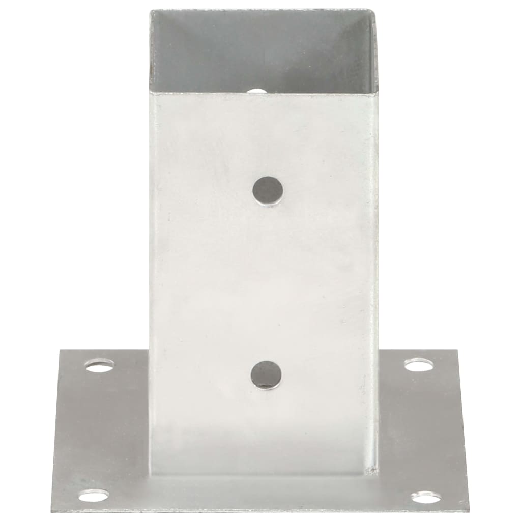 VidaXL Pfostenanker, 4 Stück, 81 mm, verzinktes Metall