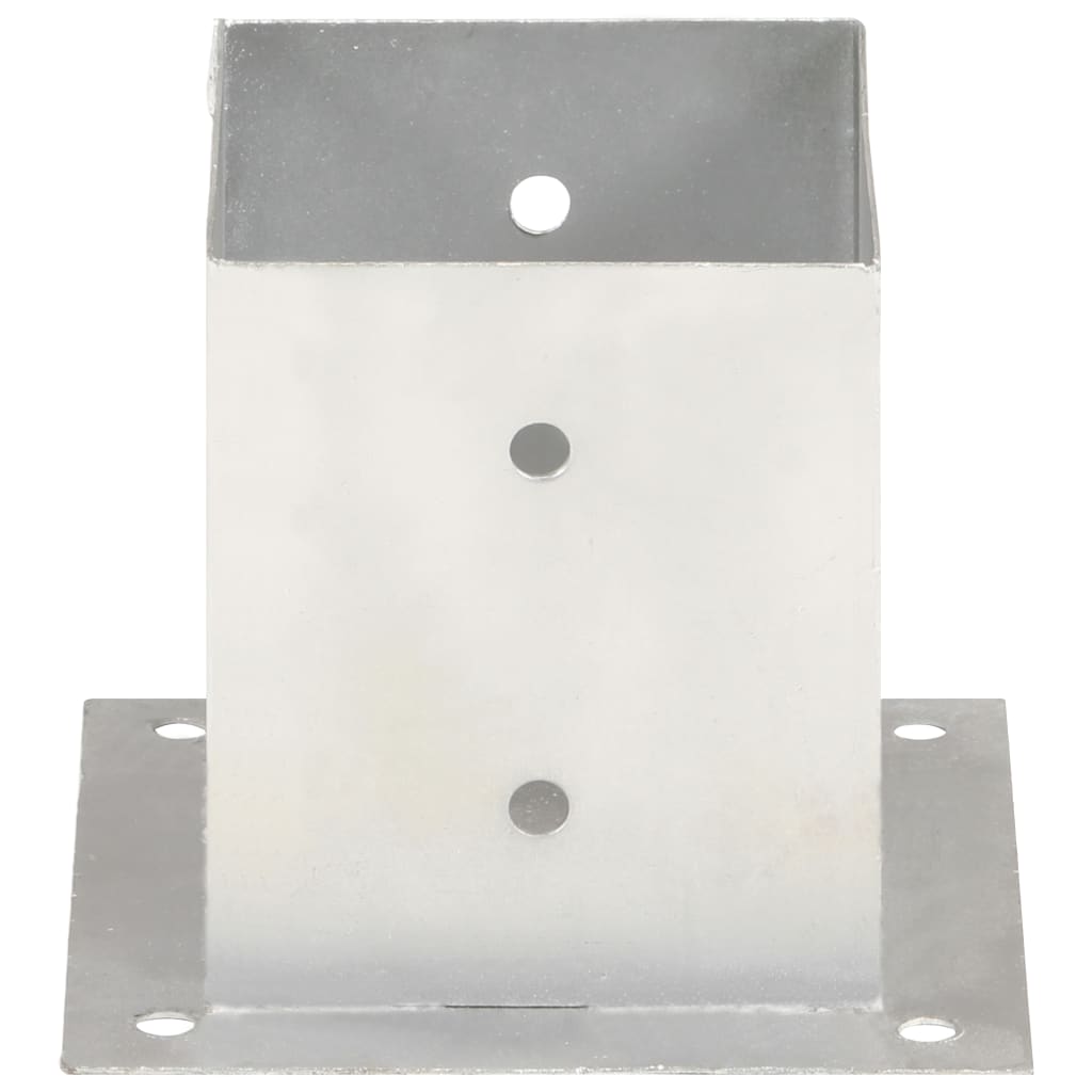 Vidaxl Pfahlanker, 4 Stück, 121 mm, verzinktes Metall