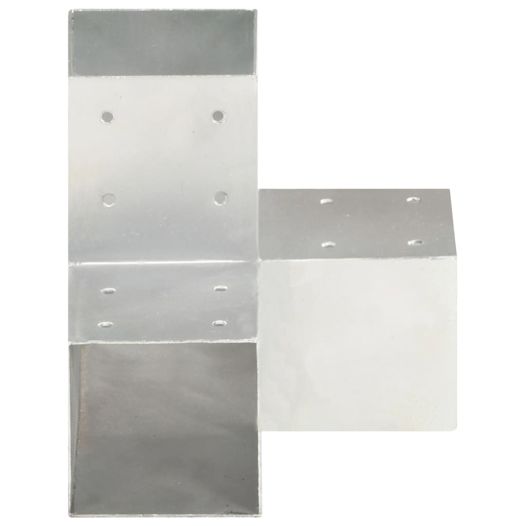 VidaXL Pfostenverbinder Y-Form 91x91 mm verzinktes Metall