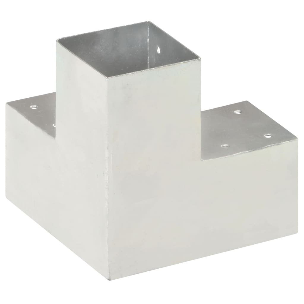 VidaXL Pfostenverbinder Y-Form 91x91 mm verzinktes Metall