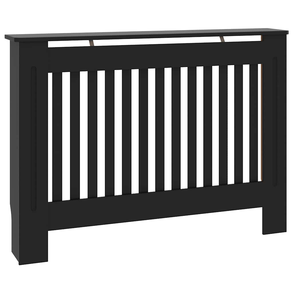 VIDAXL - Heizkörperkonstruktion 112x19x81,5 cm MDF Schwarz