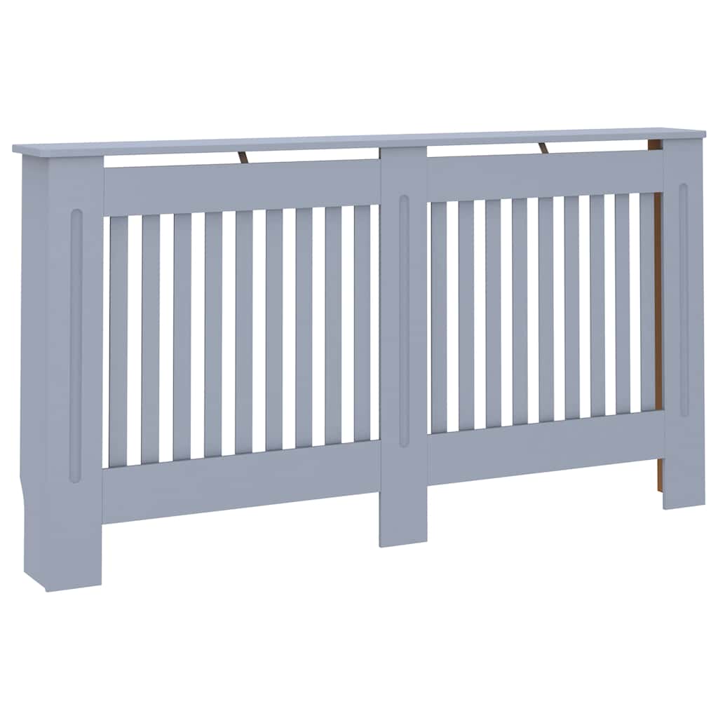 VIDAXL - Heizkörperkonstruktion 152 x 19 x 81,5 cm MDF - Anthrazit