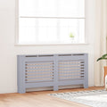 Vidaxl radiatorombouw 172x19x81,5 cm mdf antraciet