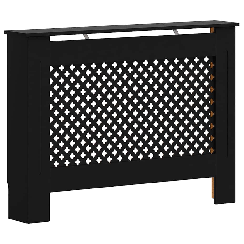 VIDAXL - Heizkörperkonstruktion 112x19x81,5 cm MDF Schwarz