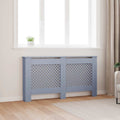 Vidaxl radiatorombouw 152x19x81,5 cm mdf antraciet