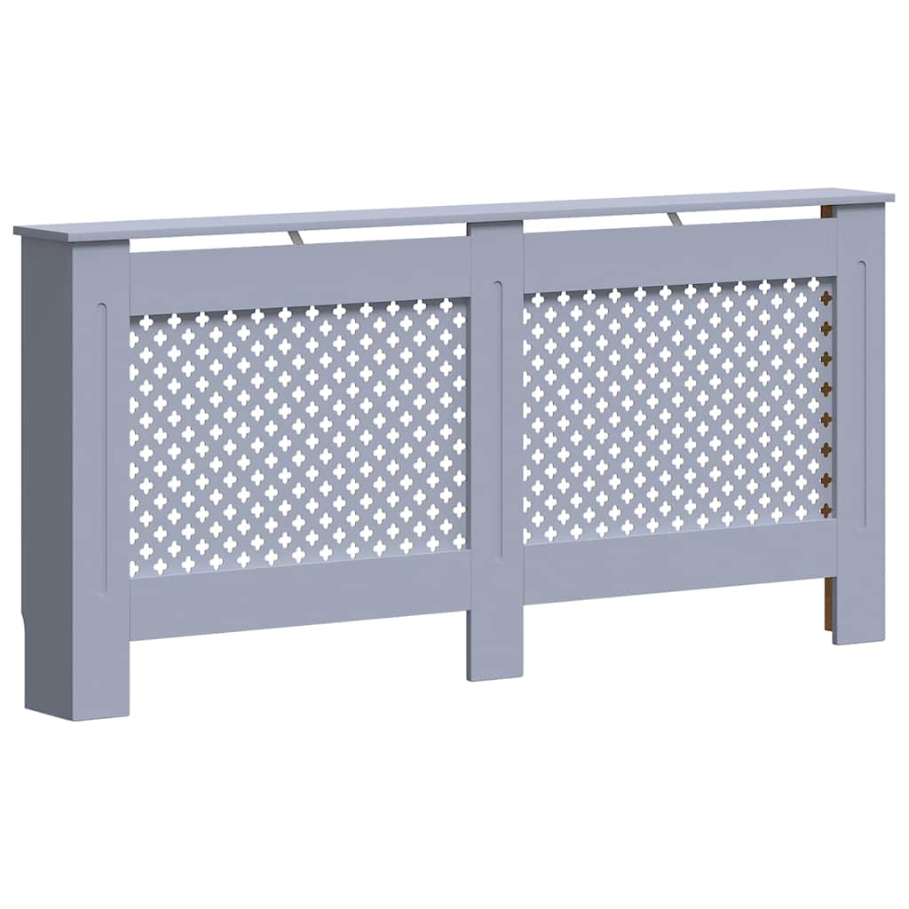 Vidaxl radiatorombouw 172x19x81,5 cm mdf antraciet