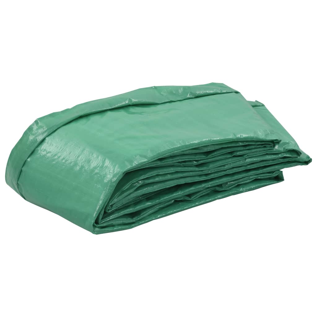 VidaXL Sicherheitsmatte für 3,05 m Rundtrampolin, PE, Grün