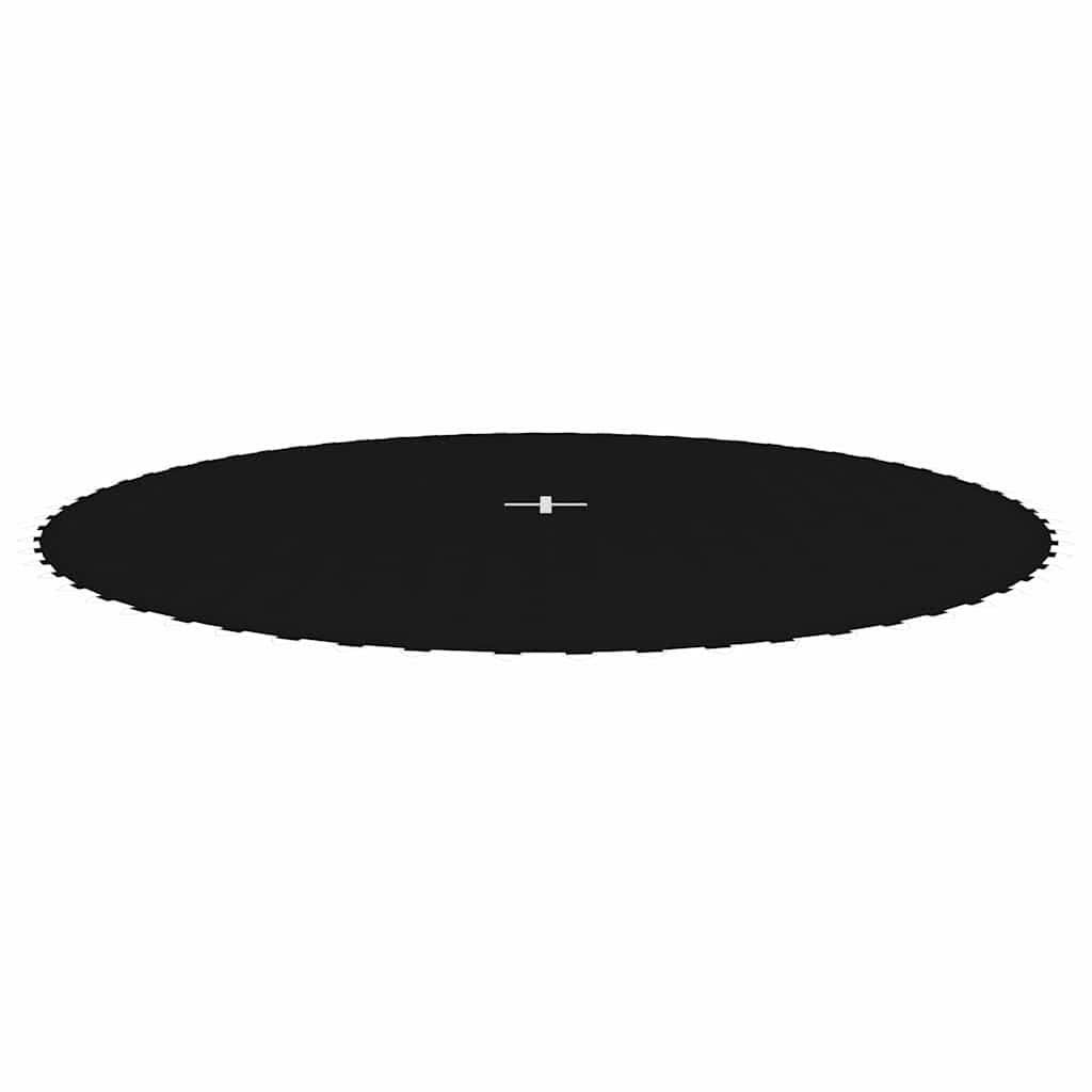 Vidaxl springmat voor 12 feet 3,66 m ronde trampoline stof zwart