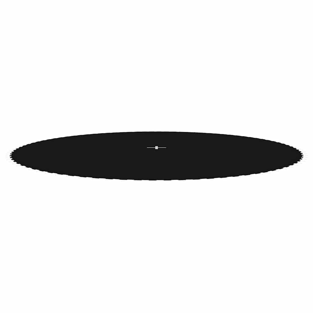 Vidaxl springmat voor 15 feet 4,57 m ronde trampoline stof zwart